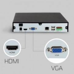 Grabador FN3104H NVR vídeo grabador 4CH 720p/960p