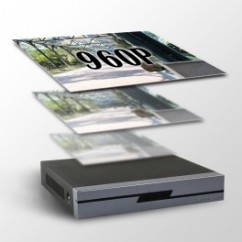 Grabador FN3104H NVR vídeo grabador 4CH 720p/960p