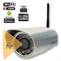 Cámara IP de exterior FI9804W WIFI 1.0 Megapixel