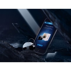 Micromódulo interruptor relé ON/OFF oculto con medición de consumo de Fibaro Z-Wave Plus. FGS-213