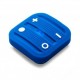 Mando interruptor cuatro botones NODON de superficie color azul Z-Wave