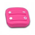 Mando interruptor cuatro botones NODON de superficie color rosa Z-Wave