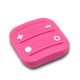 Mando interruptor cuatro botones NODON de superficie color rosa Z-Wave