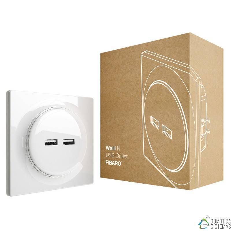 Walli N USB Outlet FIBARO