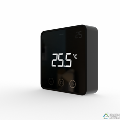 Termostato Heatit Z-Temp2 - Termostato no cableado Z-Wave+ (Negro)