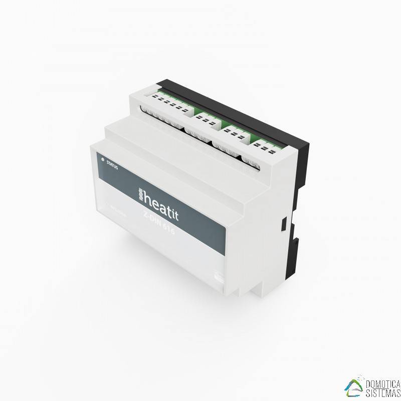 Relés Heatit Z-DIN 616 (6 Relés de 16Amperios)