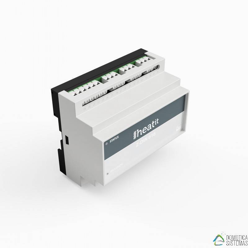 Relés Heatit Z-DIN 616 (6 Relés de 16Amperios)