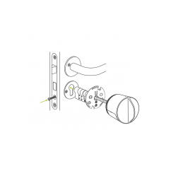 Cerradura domotica DANALOCK V3 Bluetooth y Z-Wave inalámbrica inteligente