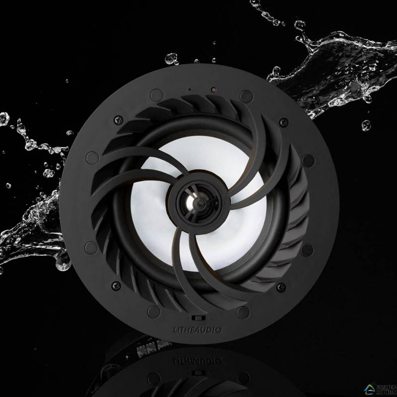 Altavoz De Techo Para Baño Lithe Audio Wi-Fi IP44 (Par - Activo/Pasivo) - V2