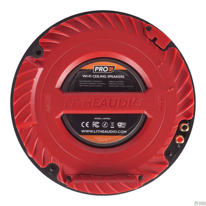 Altavoz De Techo Wi-Fi Para Baño Lithe Audio Pro Series IP44 (Par)