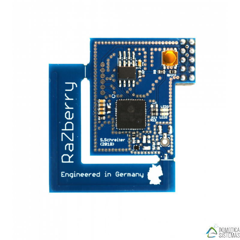 Tarjeta RaZberry 2 adaptador GPIO Z-Wave Plus para RaspberryPi de Z-Wave.ME