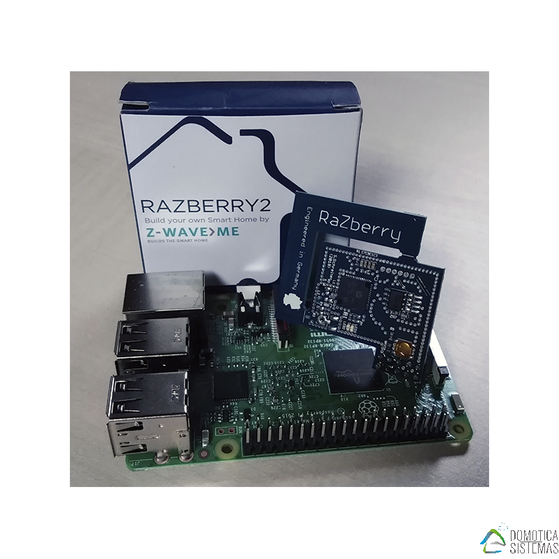 Tarjeta RaZberry 2 adaptador GPIO Z-Wave Plus para RaspberryPi de Z-Wave.ME