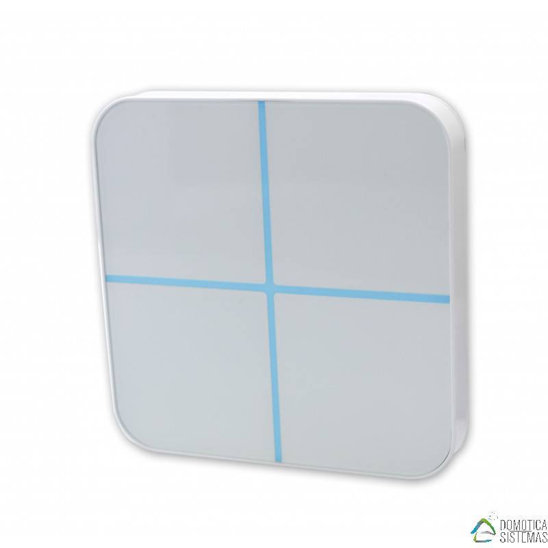 Aeotec WallMote Quad - Mando a distancia con 4 botones