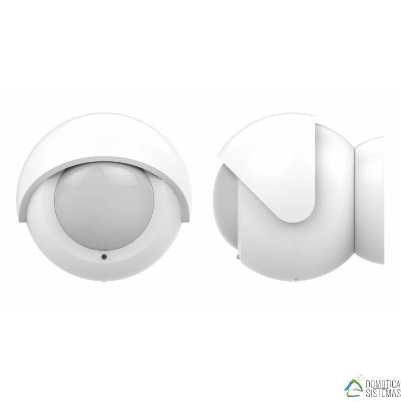 Philio PSP05 - Sensor de movimiento para exterior con soporte magnético y visera de lente IR