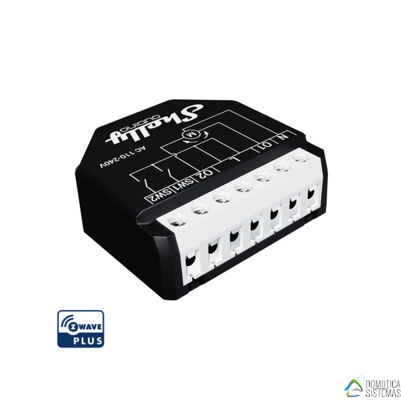 Shelly Qubino Wave Shutter - Micromódulo para persianas Z-Wave