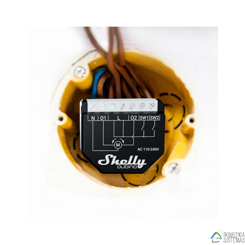 Shelly Qubino Wave Shutter - Micromódulo para persianas Z-Wave