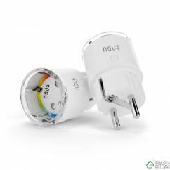 Enchufe inteligente Zigbee con medición de consumo NOUS-A1Z-1
