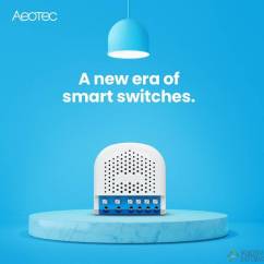 Aeotec Pico Duo Switch - micromódulo relé doble on-off Zigbee