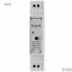 frient Smart Relay 2 DIN 16A - Relé Zigbee doble para carril DIN