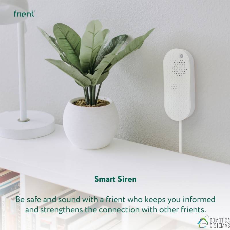 frient Smart Siren - Sirena inalámbrica (Zigbee)