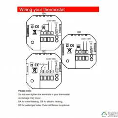 MOES - Termostato Zigbee 3.0 negro de contacto seco para caldera de agua / gas 3A