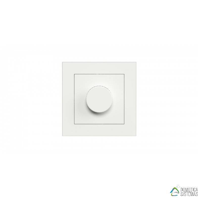 Heatit Zig Dim 250W White RAL 9003 - Dimmer rotatorio Zigbee