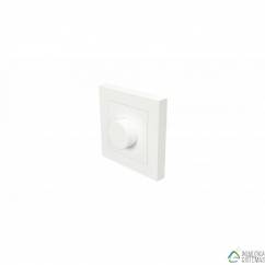 Heatit Zig Dim 250W White RAL 9003 - Dimmer rotatorio Zigbee
