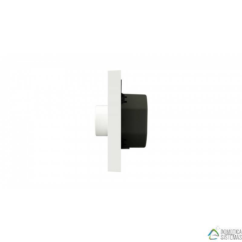 Heatit Zig Dim 250W White RAL 9003 - Dimmer rotatorio Zigbee