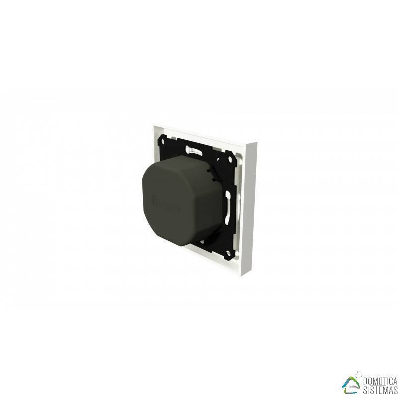 Heatit Zig Dim 250W White RAL 9003 - Dimmer rotatorio Zigbee