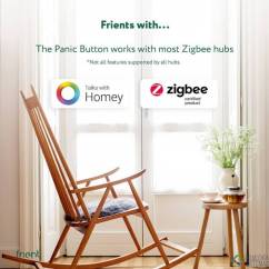 frient Panic Button - Botón de pánico Zigbee 3.0