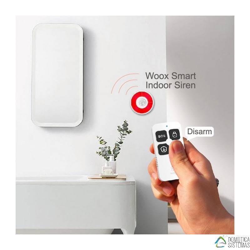 WOOX Smart Remote Control - Mando a distancia 4 botones Zigbee