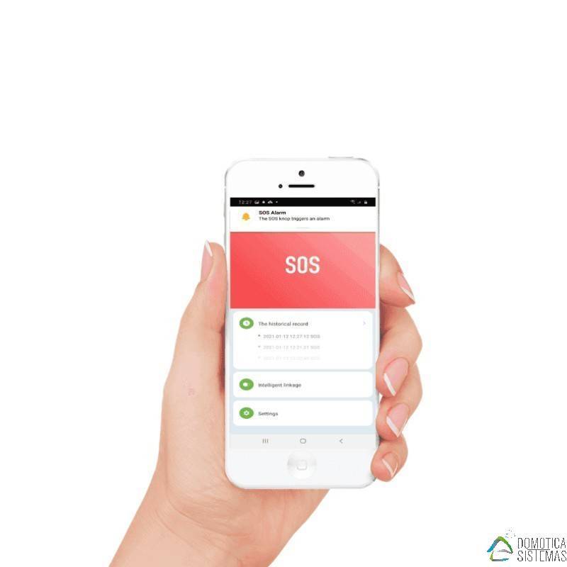 WOOX - Botón de Pánico SOS Zigbee 3.0