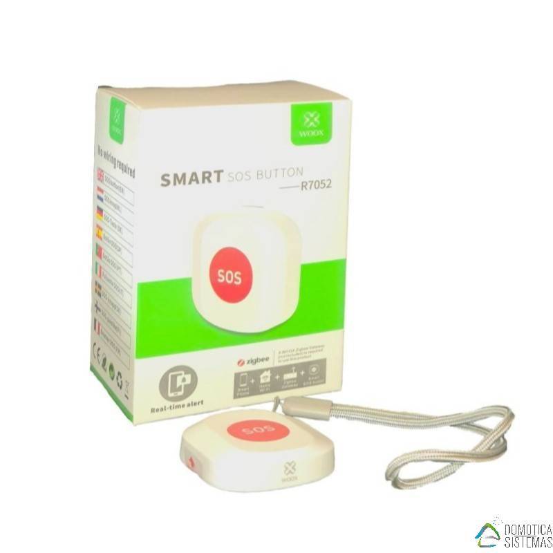 WOOX - Botón de Pánico SOS Zigbee 3.0
