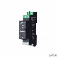 Shelly Qubino Wave Pro 2PM - Modulo Carril DIN de 2 Canales Z-Wave 800 con medidor de consumo