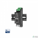 Shelly Qubino Wave Pro 2PM - Modulo Carril DIN de 2 Canales Z-Wave 800 con medidor de consumo
