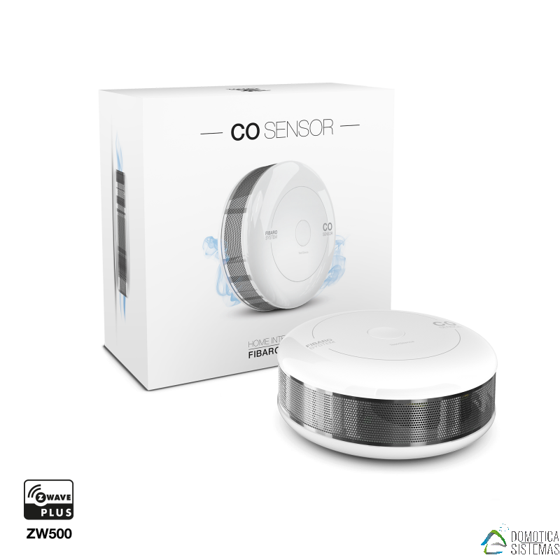 FIBARO CO SENSOR - Detector de monoxido de carbono Z-Wave Plus
