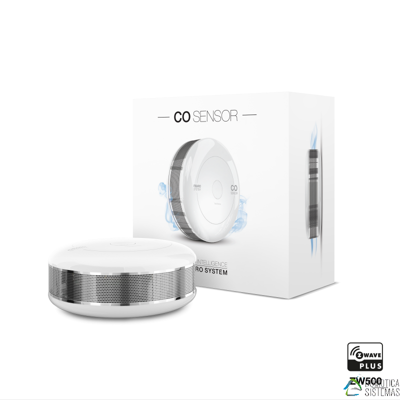 FIBARO CO SENSOR - Detector de monoxido de carbono Z-Wave Plus