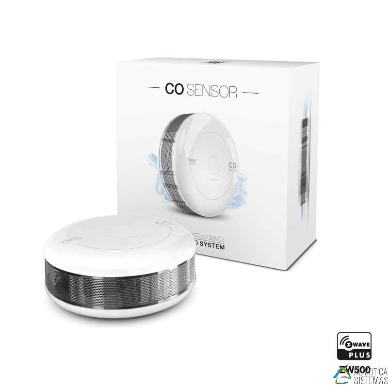 FIBARO CO SENSOR - Detector de monoxido de carbono Z-Wave Plus