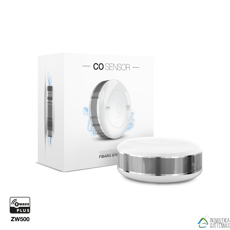 FIBARO CO SENSOR - Detector de monoxido de carbono Z-Wave Plus