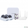 Kit de videovigilancia NVRKIT108T-2W 2Mpx Wifi compatible Ajax