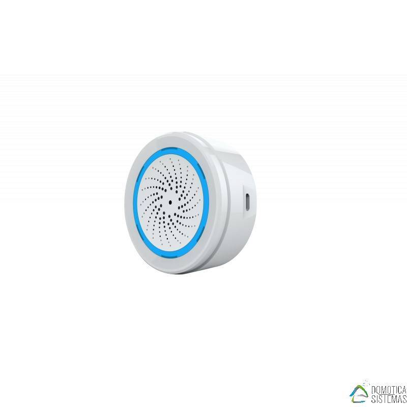 Heiman sirena interior Z-Wave+ multisonidos