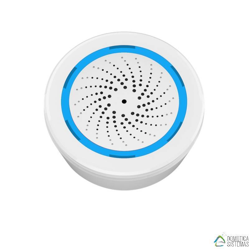 Heiman sirena interior Z-Wave+ multisonidos